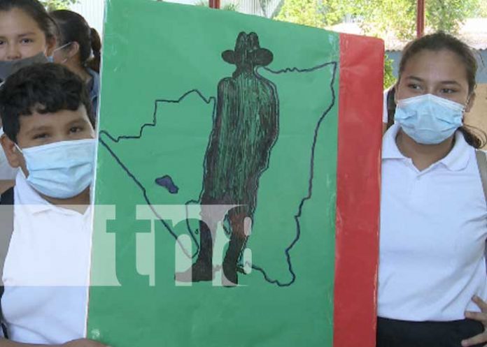 nicaragua, sandino, managua, colegio, natalicio,