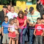 Autoridades municipales inauguran proyecto de drenaje en el distrito 3