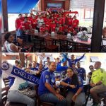 Así se vive un clásico Manchester Utd vs Chelsea en Nicaragua