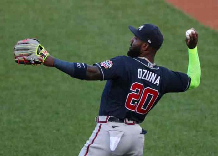 estados unidos, marcell ozuna, violencia domestica, detencion,