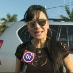 Actriz Maribel Guardia de visita en Nicaragua