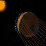 Descubren que Marte tiene una cola magnética