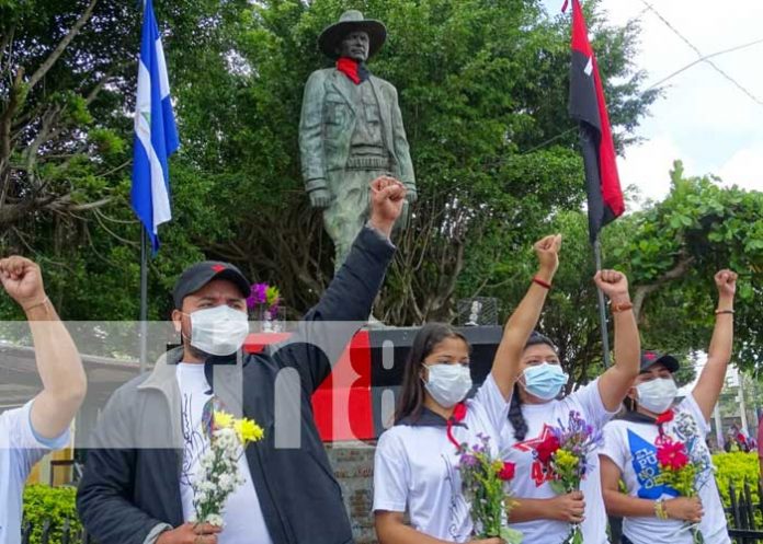 nicaragua, masaya, sandino, homenaje, natalicio,