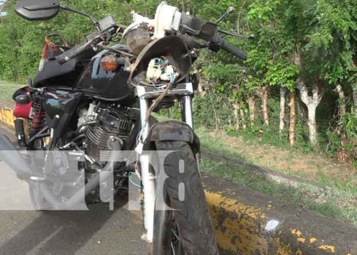 Nicaragua, Masaya, accidente de tránsito, joven,