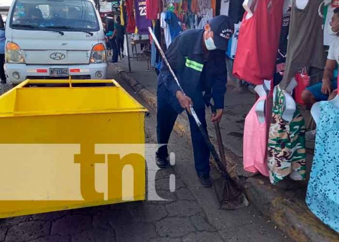masaya3 Nicaragua, Masaya, comerciantes, jornada de limpieza,
