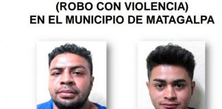 Nicaragua, Matagalpa, policía, delincuentes,