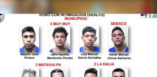nicaragua, matagalpa, detenidos, delitos, captura,
