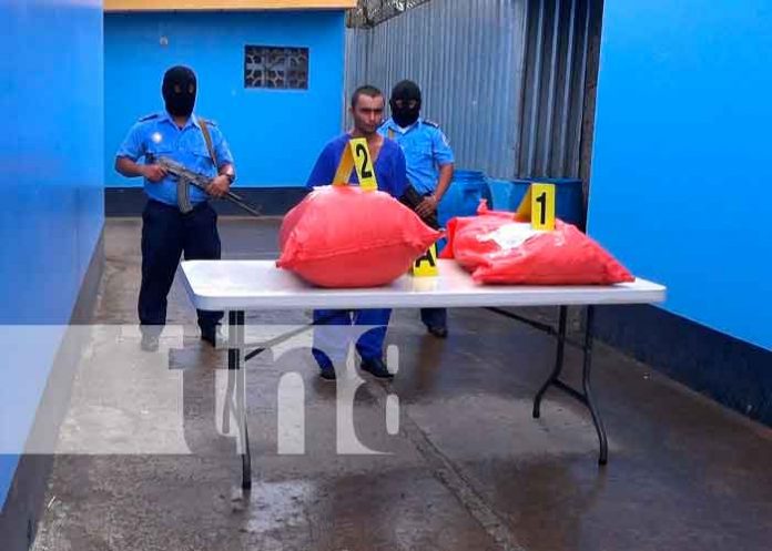 matagalpa1 nicaragua, mataglalpa, dos personas detenidas, drogas, policía