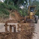 nicaragua, camino, reparacion, matiguas,