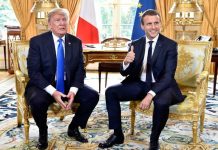Trump y Macron escenifican gran complicidad en la Fiesta Nacional en París