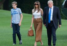 Melania y Barron Trump se instalan en la Casa Blanca