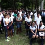 Estudiantes de la Isla de Ometepe reciben con alegría el Bono Solidario
