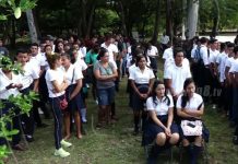 Estudiantes de la Isla de Ometepe reciben con alegría el Bono Solidario