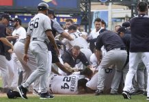 Suspensiones por la trifulca en Detroit