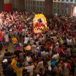 Procesión por barrios orientales concluye en paz y seguridad