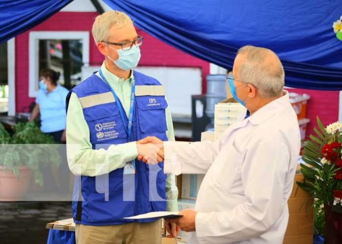 nicaragua, salud, ops, donacion, covid 19,