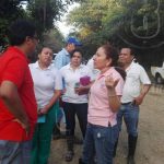 MINSA visita comunidades afectadas por lluvias en Rivas