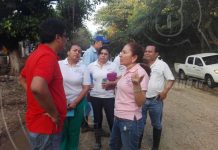 MINSA visita comunidades afectadas por lluvias en Rivas