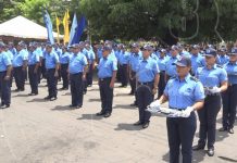 Chinandega: Condecoración por el mérito y dedicación al servicio policial