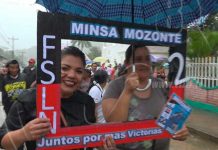 Mozonte reitera su apoyo a la casilla 2 en cierre de campaña