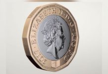 Reino Unido saca una nueva moneda de una libra para combatir el fraude