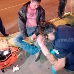 Matagalpino lesionado al querer aventajar entre ruta y un vehículo