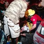 Managua: Motociclista es atropellado por un vehículo en el sector de La Racachaca