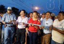 MTI inaugura carretera del casco urbano de Mulukukú