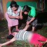 Managua: En pleito al calor de los tragos, mujer recibe contundente pedrada que era para su marido