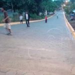 Inauguran el mejoramiento de calle en el casco urbano de Nueva Guinea