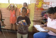 3,673 niñas y 3,889 niños recibieron su juguete para celebrar esta Navidad en Nandaime