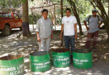 Comisión Ambiental de Nandaime realiza campaña de limpieza en balnearios