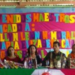 Maestros celebran anticipadamente su día en el municipio de Nandaime