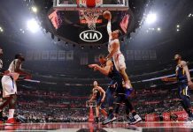 Clippers doblegan a Jazz y siguen invictos