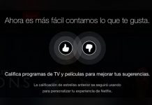 Netflix cambia el sistema de evaluación: pulgar por estrellas