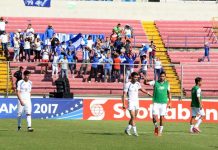 Nicaragua ante Dominicana en Diriamba
