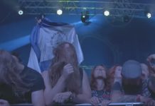 Bandera de Nicaragua en el festival de metal más grande del mundo