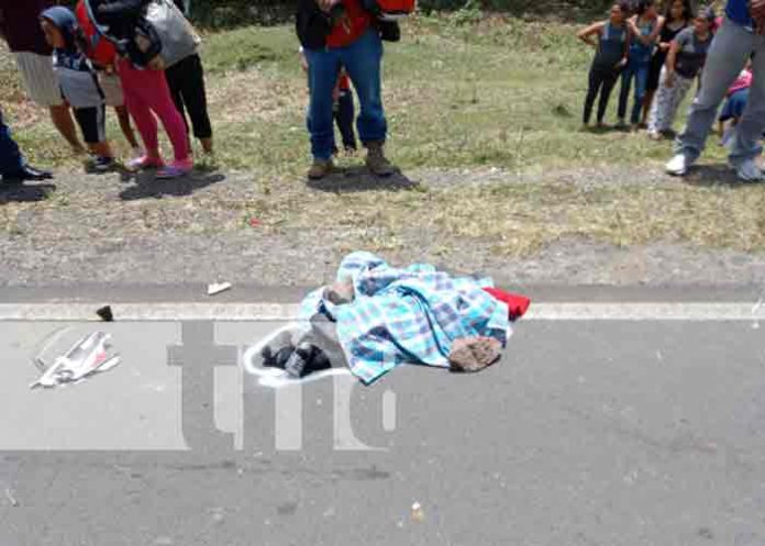 nicaragua, jinotega, accidente de transito, nino muere,