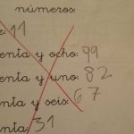 El ejercicio de matemáticas de un niño de 7 años que revoluciona las redes sociales