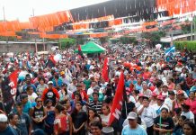 FSLN cierra campaña electoral en el distrito tres de Managua