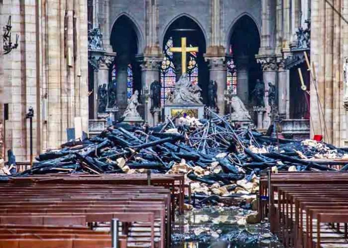 paris, notre dame, incendio, contaminacion de plomo,