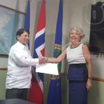 Embajadora de Noruega en Nicaragua presenta Copias de Estilo en Cancillería