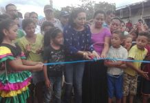 Alcaldía de Ocotal inaugura obras de mitigación en el barrio Nuevo Amanecer