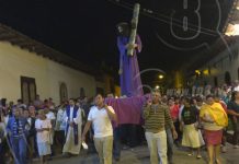 Devoción en Ocotal por segundo viernes de viacrucis