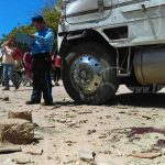 Señora fallece arrollada por camión arenero en Ocotal