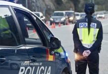 Un francés que gritó «Alá es el más grande», herido por la policía española