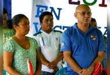Candidatos del FSLN presentan su plan de trabajo en Altagracia, Isla de Ometepe