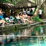 Turistas nacionales y extranjeros visitan la Isla de Ometepe