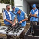 ONU comienza a retirar armas de los exheredes de las FARC