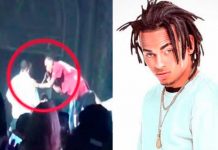 Video: Ozuna golpea a personal de seguridad en pleno show en vivo